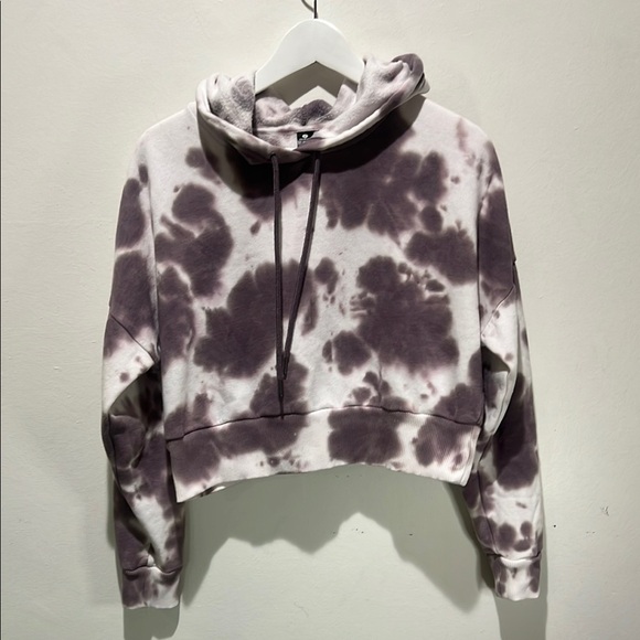 Velocity Cropped hoodie sweatshirt Size Medium - Picture 1 of 5